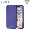 Dėklas Guess GUHCPXLSGLUV iPhone X/Xs violetinė/violetinė hard case Silicone