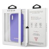 Dėklas Guess GUHCPXLSGLUV iPhone X/Xs violetinė/violetinė hard case Silicone