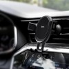 „Gravity“ automobilio telefono laikiklis „Hoco“ oro išleidimo angos CA56 PLUS sidabrinis metalinis