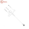 HOCO 3IN1 LIGHTNING / USB TYP-C / MICRO USB Baltas CABLE
