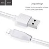 USB kabelis Hoco X1 Lightning 1.0m baltas