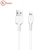 USB A tipo į „Lightning“ tipo laidas Hoco 2,4A, 1 m x 20 baltų