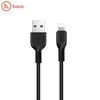 USB A tipo į „Lightning“ tipo laidas Hoco 2,4A, 1 m, juodas x20
