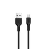 USB kabelis Hoco X20 Flash microUSB juodas 2m