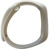 iLike iWear universalus silikoninis dirželis išmaniųjų apyrankių modeliams - SM6 SM7 SM8 (18x250mm) Baltas