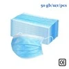 Mėlyna Maska antysmogowa Baner Disposable 3-layer Hygienic face protective mask (50 pcs) Mėlyna