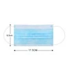 Mėlyna Maska antysmogowa Baner Disposable 3-layer Hygienic face protective mask (50 pcs) Mėlyna