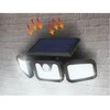 Sieninis šviestuvas LTC Saulės šviestuvas LTC 74 x SMD LED, 20 W, judesio ir prieblandos jutiklis, apšvietimo kampo reguliavimas, 2400 mAh baterija.