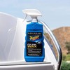 Meguiars M5916 Marine / RV Boat Quick Wax Clean & Protect Purškia visus paviršius greitam efektyviam padengimui (473 ml) (JAV)