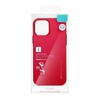 Mercury i-Jelly Metal Effect Thin TPU Hard Protection galinio dangtelio dėklas, skirtas iPhone 13 Pro Max Cosmo Raudona