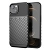 Pferd TakeMe Thunder TPU itin plonas galinio dangtelio dėklas, skirtas Apple iPhone 14 Plus Juodas