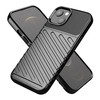 Pferd TakeMe Thunder TPU itin plonas galinio dangtelio dėklas, skirtas Apple iPhone 14 Pro Max Juodas