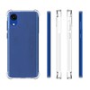Pferd TakeMe Anti-Shock Extra Protection 0,5 mm Galinio dangtelio dėklas Samsung A03 (A035F) / A03S (A037F) Skaidrus