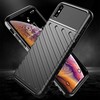 Pferd TakeMe Thunder TPU itin plonas galinio dangtelio dėklas, skirtas Samsung Galaxy A13 5G (A136U) / A04S (A047F) juodas