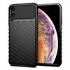 Pferd TakeMe Thunder TPU itin plonas galinio dangtelio dėklas, skirtas Samsung Galaxy A13 5G (A136U) / A04S (A047F) juodas