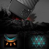 Pferd TakeMe Thunder TPU itin plonas galinio dangtelio dėklas, skirtas Samsung Galaxy S22 Plus (S906B) Juodas