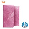 TakeMe 3D-Crystal Shine Magnetic Fix Book Dėklas, skirtas Samsung Galaxy M51 (M515F) Rožinė