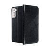 TakeMe 3D-Crystal Shine Magnetic Fix Book Dėklas, skirtas Samsung Galaxy A32 (A326) 5G Juodas