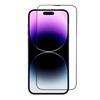 Pferd TakeMe 5D Full Face &amp; Glue Grūdintas juodas rėmelis grūdintas stiklas + lengvas aplikatorius Apple iPhone 12