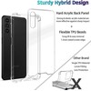 Pferd TakeMe Anti-Shock Extra Protection 0,5 mm Galinio dangtelio dėklas Samsung Galaxy A13 5G (A136U) / A04s (A047F) Skaidrus
