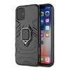 TakeMe Armor galinio dangtelio dėklas su stovu / piršto žiedu / magnetiniu automobiliniu laikikliu Samsung A72 5G (A726) Juoda