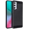 Pferd TakeMe CARBON efekto TPU itin plonas galinio dangtelio dėklas, skirtas Samsung Galaxy M54 5G (M546B) juodas