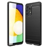 Pferd TakeMe CARBON efekto TPU itin plonas galinio dangtelio dėklas Samsung Galaxy M23 5G (M236B) / A23 5G (A235F) Juodas