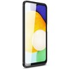 TakeMe CARBON efekto TPU itin plonas galinio dangtelio dėklas, skirtas Samsung Galaxy A13 5G (A136U) / A04S (A047F) Juodas