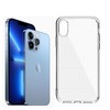 Pferd TakeMe Clear serijos skaidrus 2 mm plonas galinio dangtelio dėklas, skirtas Apple iPhone 13 Pro