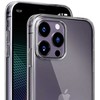 Pferd TakeMe Perfect Clear 2 mm permatomas plonas galinis dėklas, skirtas Apple iPhone 15 Plus