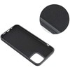 Pferd TakeMe Soft jausmas itin plonas matinis galinio dangtelio dėklas Xiaomi Redmi Note 12 4G / 5G Juodas