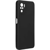 Pferd TakeMe Soft jausmas itin plonas matinis galinio dangtelio dėklas Xiaomi Redmi Note 12 4G / 5G Juodas