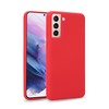 Pferd TakeMe Soft jausmas itin plonas matinis galinio dangtelio dėklas Samsung Galaxy A13 5G (A136U) / A04S Raudona