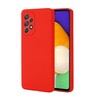 Pferd TakeMe Soft jausmas itin plonas matinis galinio dangtelio dėklas, skirtas Samsung Galaxy A33 5G (A336B) Raudonas