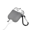Pferd TakeMe Ultra-thin Soft silikoninis apsauginis dėklas skirtas Apple AirPods Pro 2 Gray