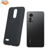 Pferd TakeMe Matte Soft TPU itin plonas galinio dangtelio dėklas, skirtas Xiaomi 12 Lite 5G Juodas