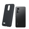 Pferd TakeMe Matte Soft TPU itin plonas galinio dangtelio dėklas, skirtas Xiaomi 12 Lite 5G Juodas