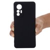 Pferd TakeMe Matte Soft TPU itin plonas galinio dangtelio dėklas, skirtas Xiaomi 12 Lite 5G Juodas