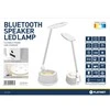 Platinet stalinė lempa su garsiakalbiu ir USB įkrovikliu PDLU9A 18W (44123)