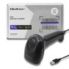 QOLTEC 50866 Barcode scanner 1D CCD USB Juodas