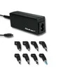 QOLTEC 51527 Universalus maitinimo adapteris 45W 8 kištukai + maitinimo laidas