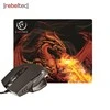 Pelė Rinkinys Rebeltec Raudona Dragon