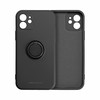 iLike Roar Finger Ring Mat silikoninis nugaros dėklas su automobilio laikiklio magnetu Samsung Galaxy A23 5G (A236U) juodas