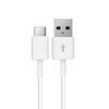 Samsung EP-DG970BWE Galaxy S10 / S10+ / S10e USB 2.0 iki Type-C 3.1 Qualcom duomenų ir įkrovimo kabelis 1,2 m baltas (OEM)