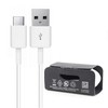 Samsung EP-DG970BWE Galaxy S10 / S10+ / S10e USB 2.0 iki Type-C 3.1 Qualcom duomenų ir įkrovimo kabelis 1,2 m baltas (OEM)