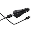 Samsung automibilinis įkroviklis microUSB 2A. (Juodas)