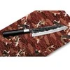 Samura BLACKSMITH universalus virtuvinis peilis Santoku 7,2"/182mm iš AUS 10 Kaltas plienas 58 HRC