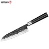 Samura BLACKSMITH universalus virtuvinis peilis Santoku 7,2"/182mm iš AUS 10 Kaltas plienas 58 HRC
