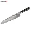 Samura DAMASCUS universalus virtuvės šefo peilis 240 mm iš AUS 10 Damasko plieno 61 HRC (67 sluoksniai)