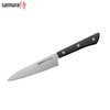 Samura HARAKIRI universalus virtuvinis peilis 4,7"/120mm 58 HRC su juoda rankena